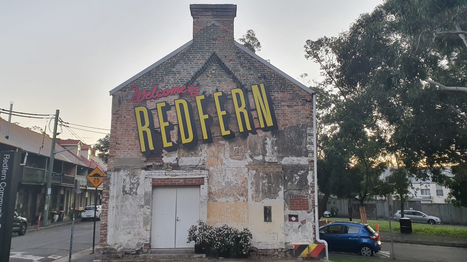 The Block and Redfern Community Centre Redfern Sydney Art Out Live