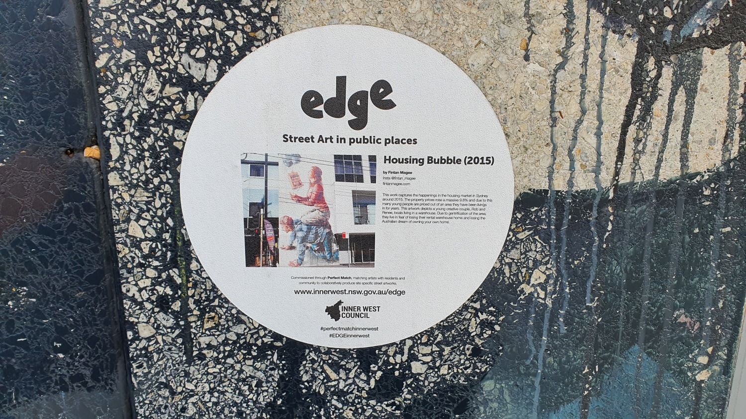 Enmore Road (West) Newtown Street Art Sydney (1) Art Out Live