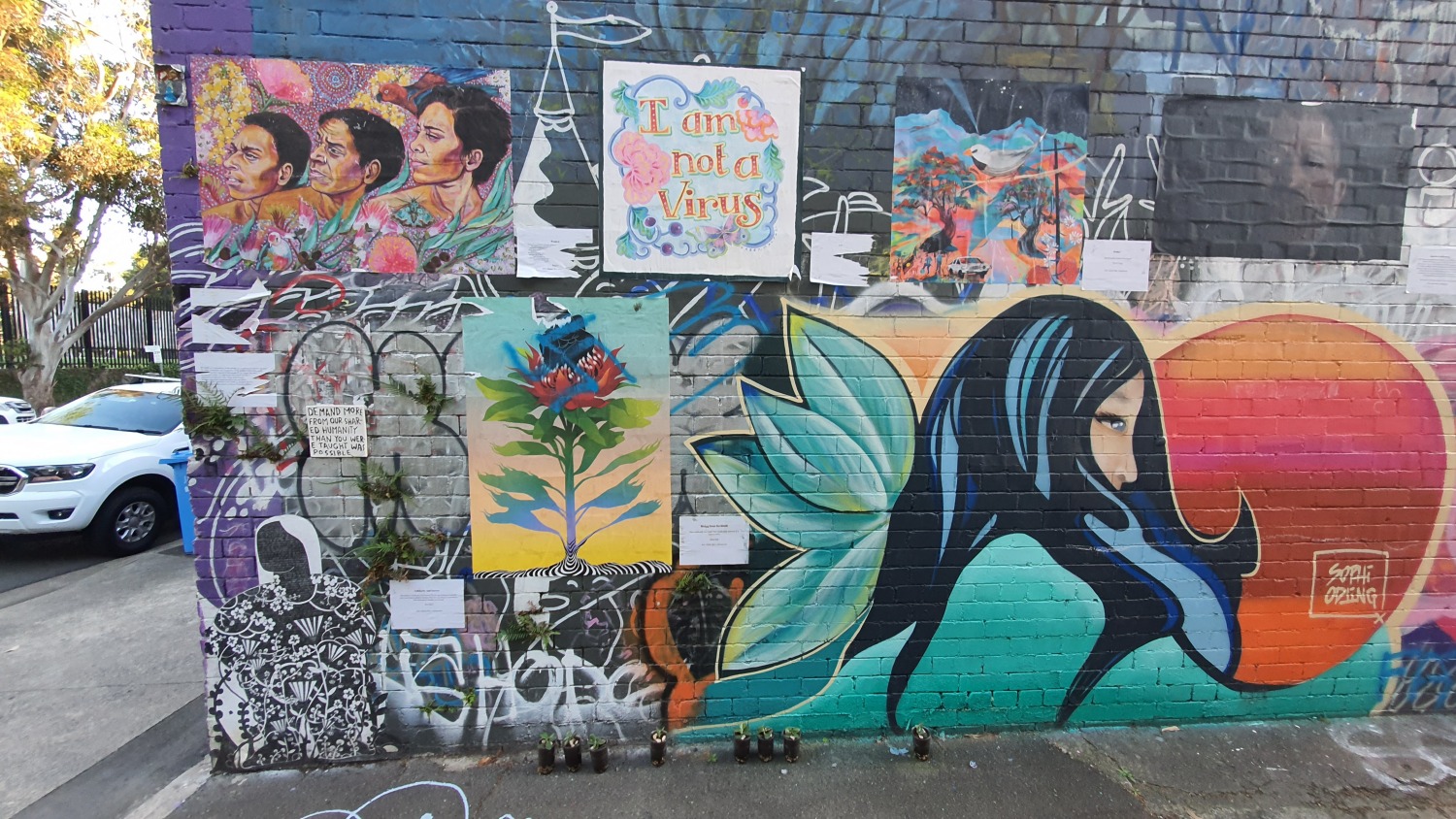 Cope Street (West) Newtown Street Art Sydney Art Out Live (1)