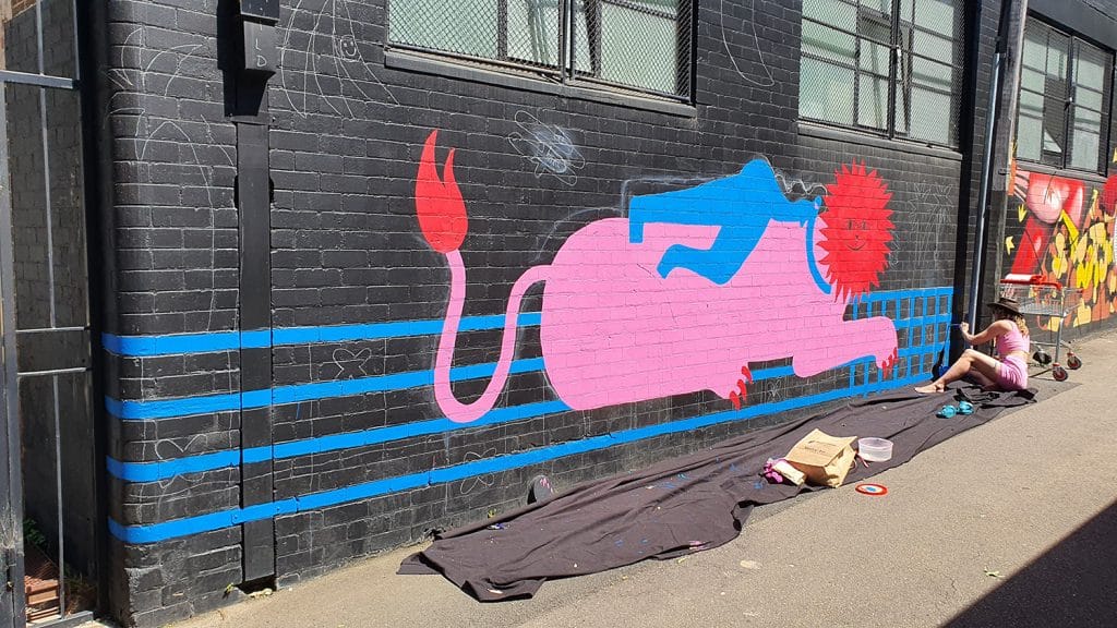 Hudson Street Redfern Street Art Sydney Art Out Live Aley Wild Mural 7