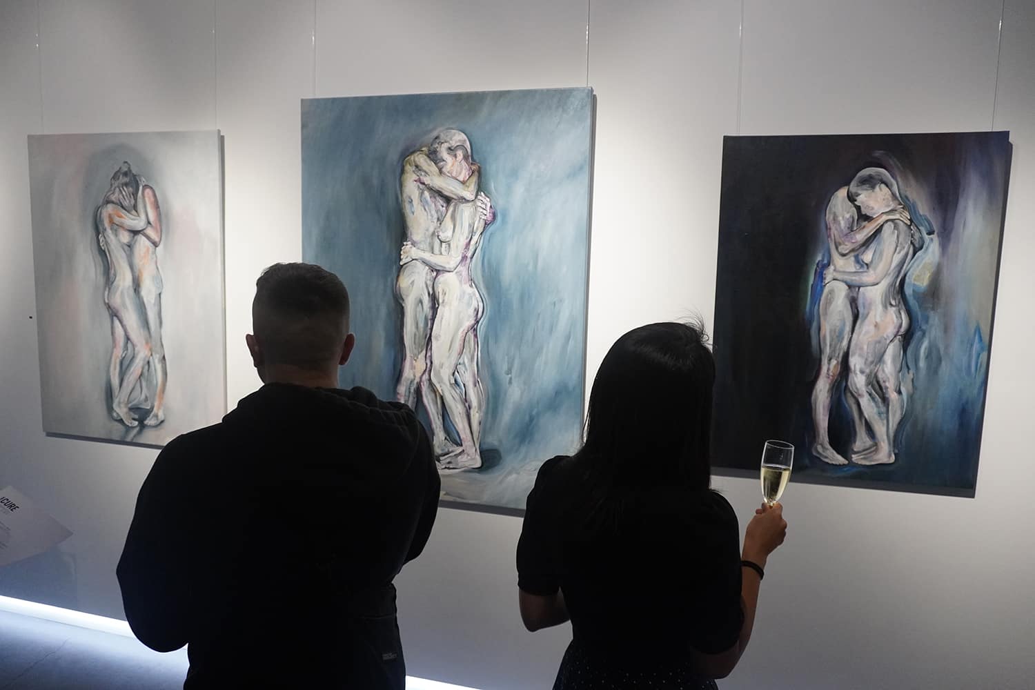 Peach Black Chippendale Gallery Sydney Art Out Live Cure Opening December 2020 1