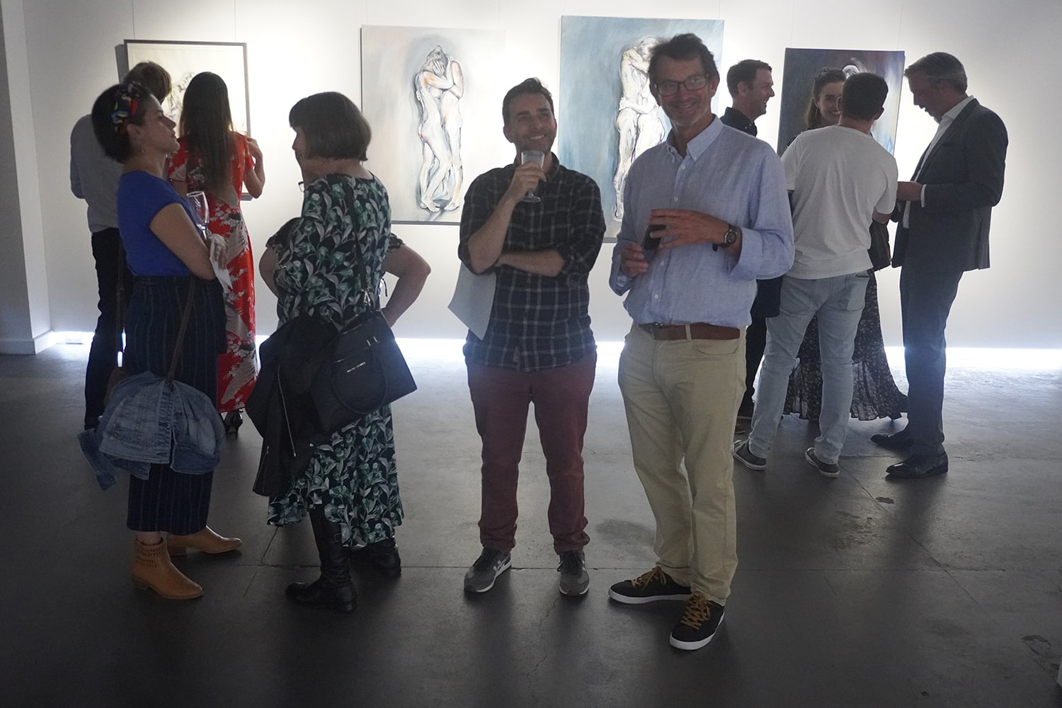 Peach Black Chippendale Gallery Sydney Art Out Live Cure Opening December 2020 10