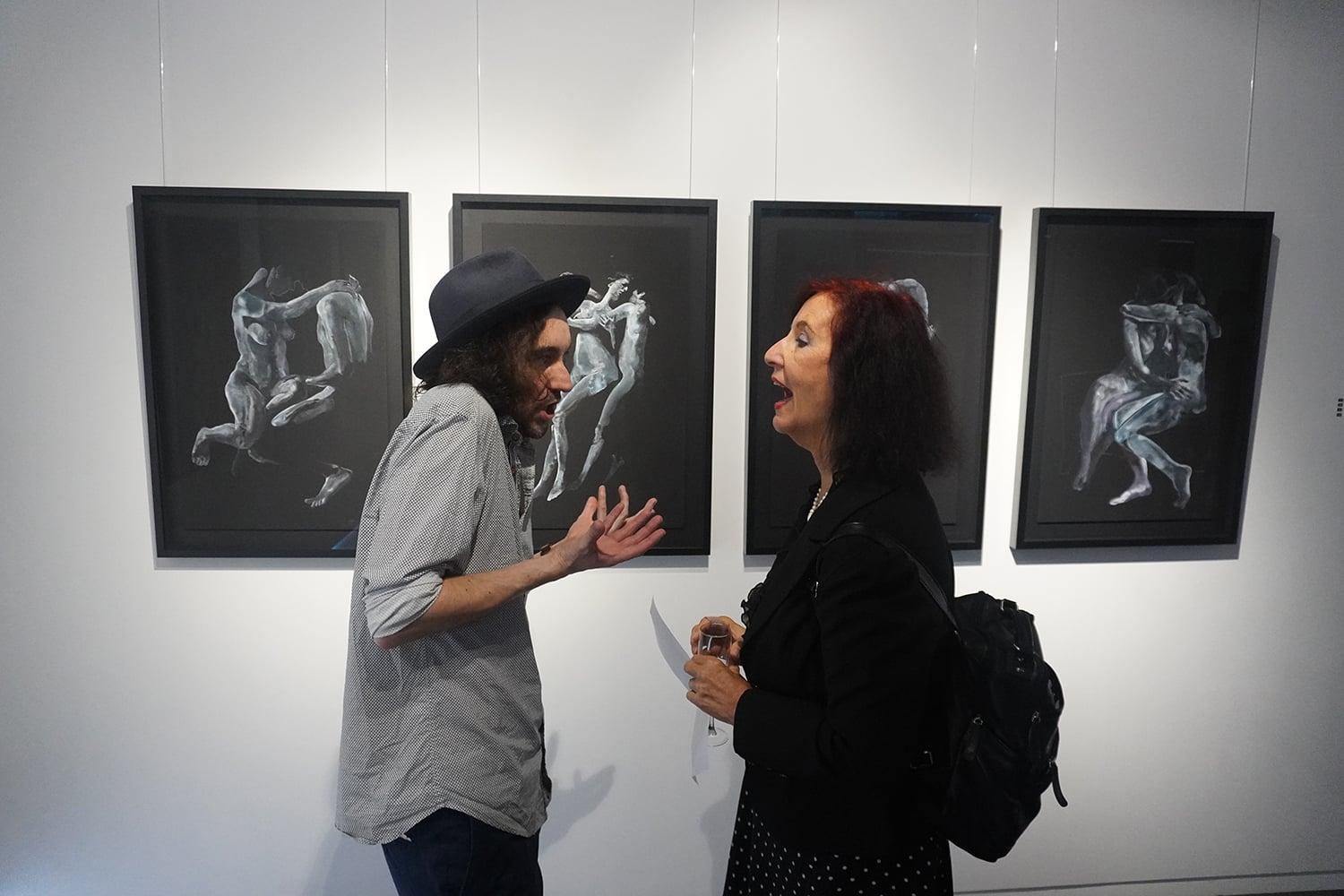 Peach Black Chippendale Gallery Sydney Art Out Live Cure Opening December 2020 2