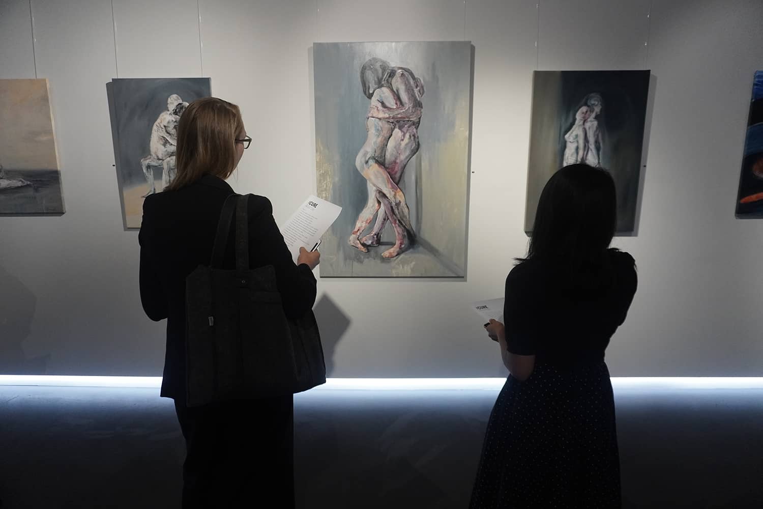 Peach Black Chippendale Gallery Sydney Art Out Live Cure Opening December 2020 3