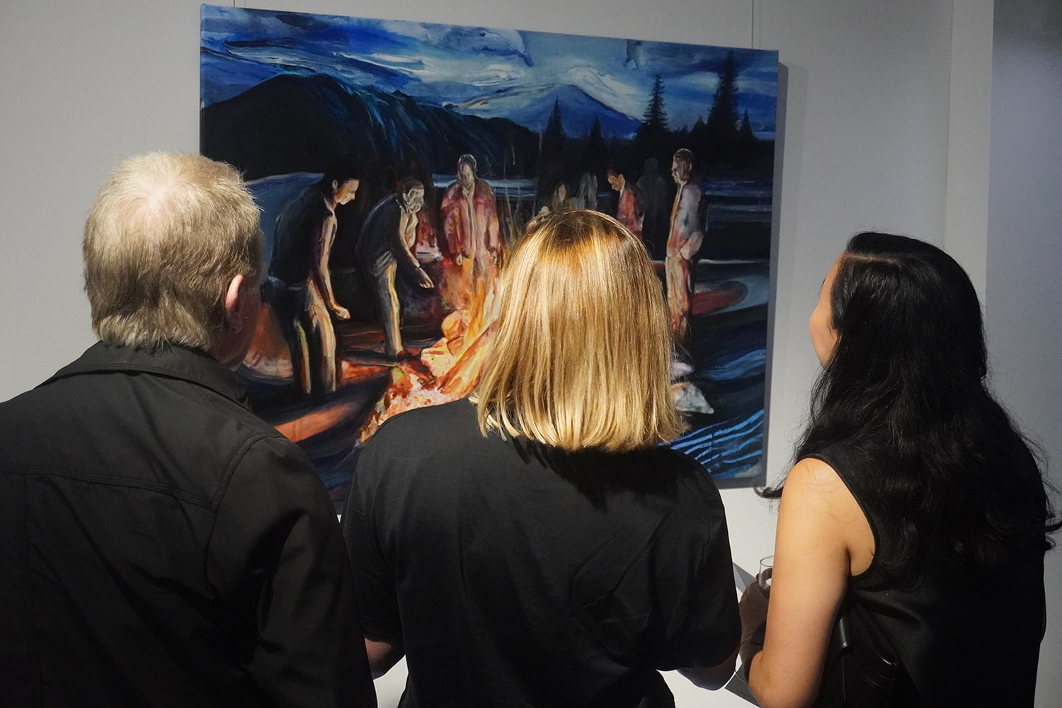 Peach Black Chippendale Gallery Sydney Art Out Live Cure Opening December 2020 8