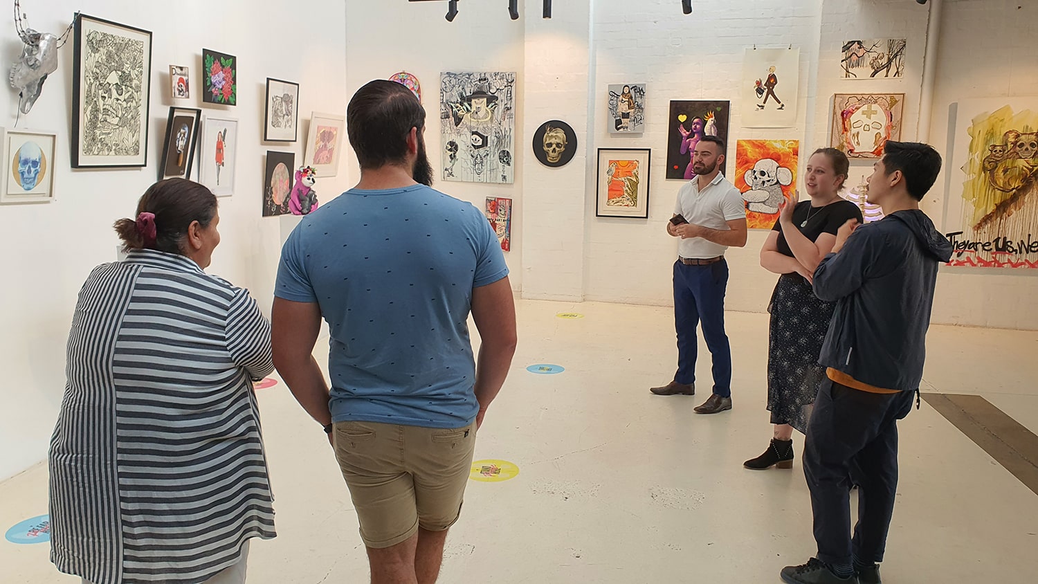 Vandal Redfern Gallery Sydney Art Out Live (9) Art Out Walk to Wild Hearts Exhibition 13 November 2020