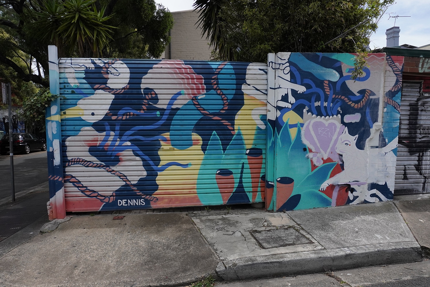 Bailey Street Newtown Street Art Sydney Art Out Live (1) Studio Dennis
