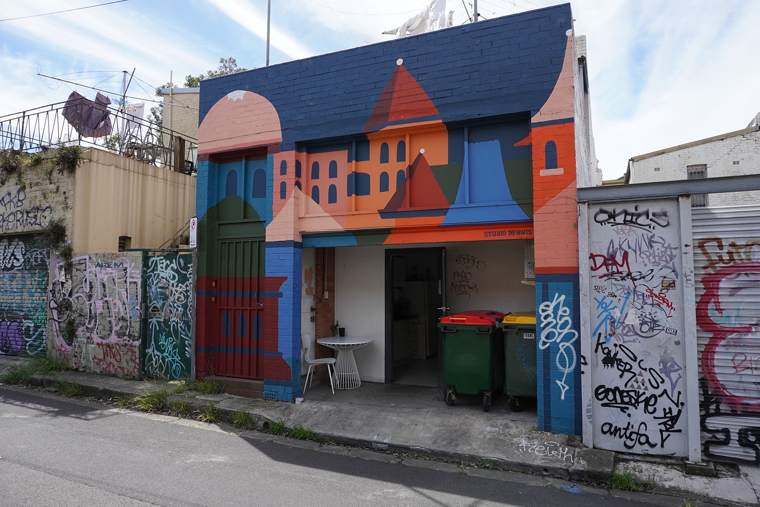 Metropolitan Road Enmore Street Art Sydney Art Out Live Andrew Dennis