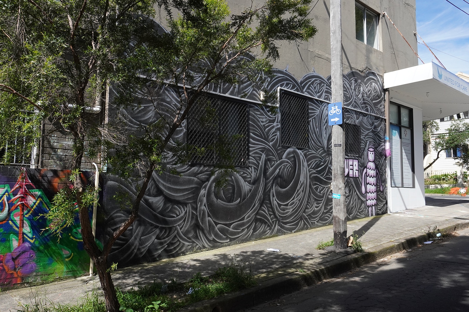 Newington Road Enmore Street Art Sydney Art Out Live (2)