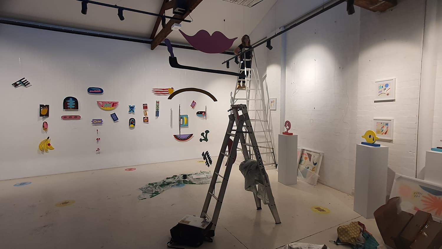 Vandal Redfern Galleries Sydney Art Out Live March 2021 Aley Wild Sweet Surrender Exhibition 1